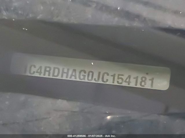 1C4RDHAG0JC154181 Dodge Durango Sxt Rwd