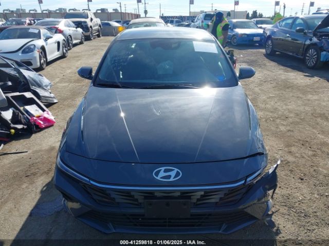 KMHLM4DJ1RU107605 Hyundai Elantra Hybrid Blue
