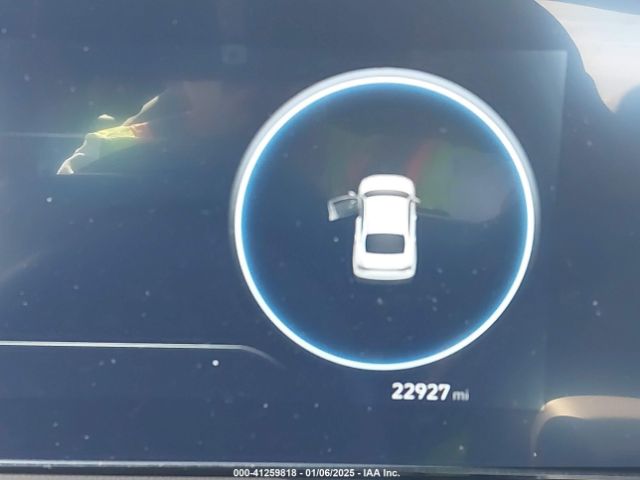 KMHLM4DJ1RU107605 Hyundai Elantra Hybrid Blue