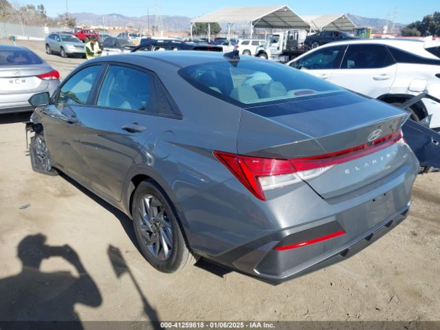KMHLM4DJ1RU107605 Hyundai Elantra Hybrid Blue