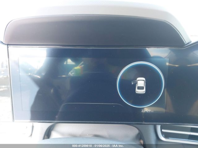 KMHLM4DJ1RU107605 Hyundai Elantra Hybrid Blue