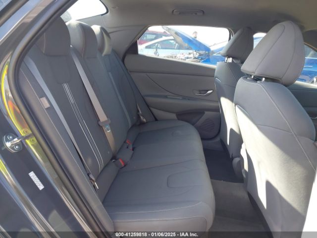 KMHLM4DJ1RU107605 Hyundai Elantra Hybrid Blue