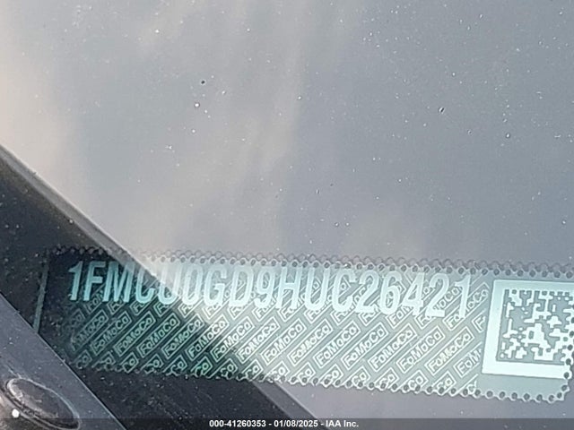 Ford ESCAPE SE 2017 1FMCU0GD9HUC26421 Image 9