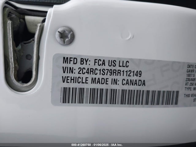 Chrysler Pacifica Hybrid S Appearance Pkg 2024 2C4RC1S79RR112149 Image 9