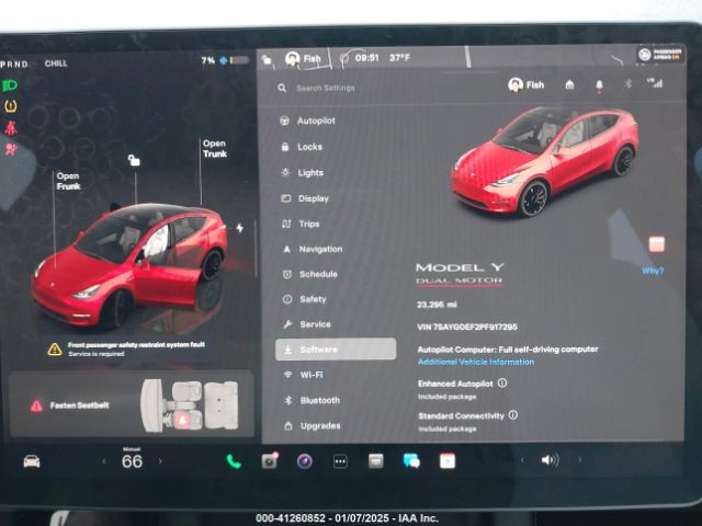 7SAYGDEF2PF917295 Tesla Model Y Performance Dual Motor All-wheel Drive