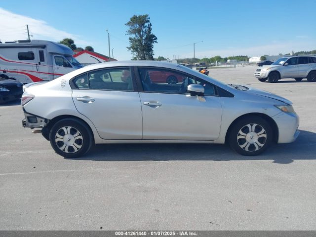 19XFB4F23EE001744 Honda CIVIC HYBRID