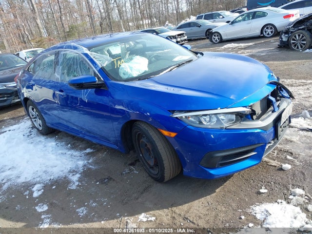 Honda Civic Lx 2017 19XFC2F50HE201996 Image 1