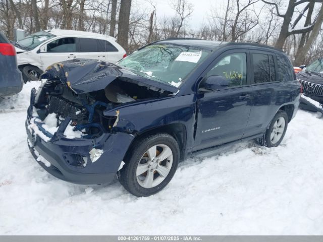 1C4NJDEB0HD106845 Jeep Compass Latitude 4x4