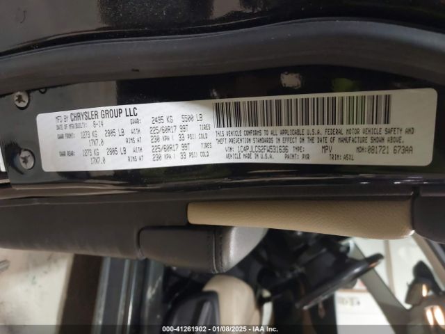 1C4PJLCS2FW531636 Jeep Cherokee Latitude