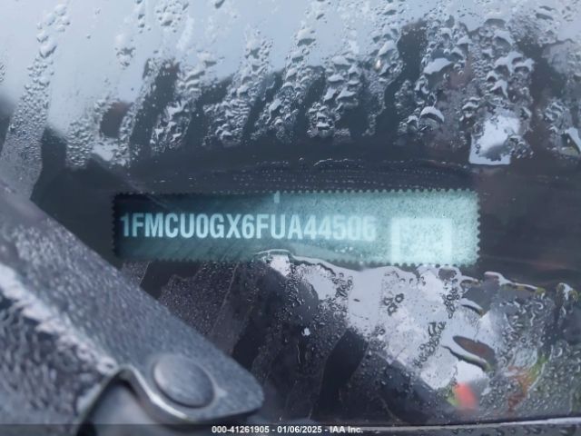 1FMCU0GX6FUA44506 Ford ESCAPE SE