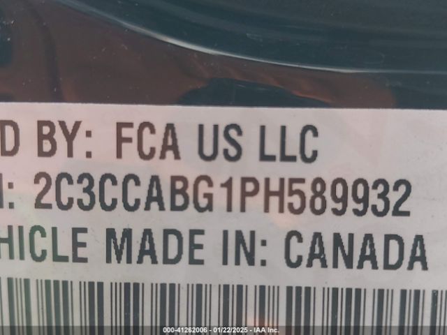 2C3CCABG1PH589932 Chrysler 300 300s