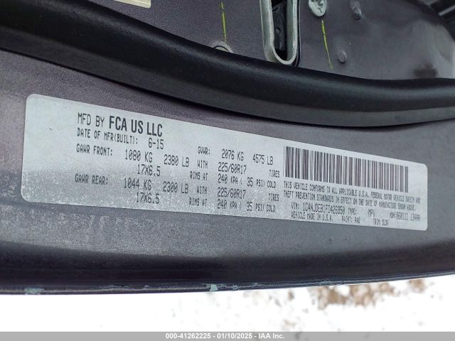 1C4NJDEB1FD426950 Jeep Compass High Altitude Edition