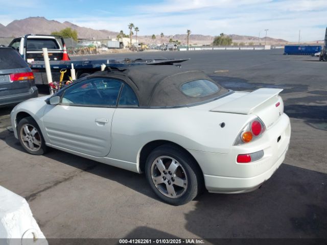 2003 MITSUBISHI ECLIPSE SPYDER 4A3AE45G63E173609 Photo 2