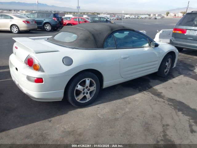 2003 MITSUBISHI ECLIPSE SPYDER 4A3AE45G63E173609 Photo 3