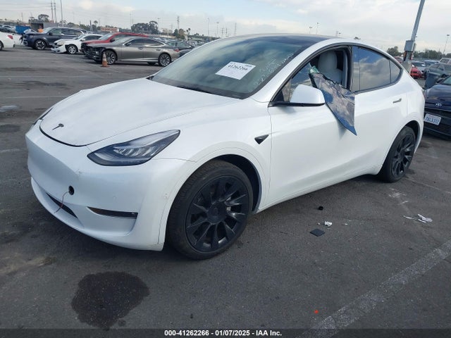 2021 TESLA MODEL Y 5YJYGAEE9MF283644 Photo 1