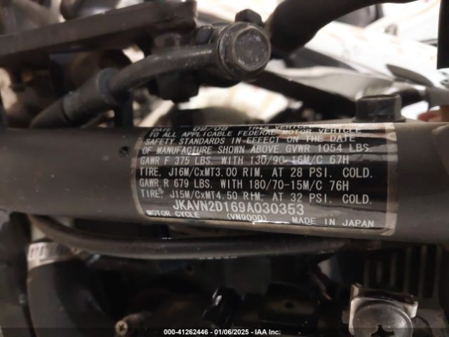 2009 KAWASAKI VN900 JKAVN2D169A030353 Photo 9