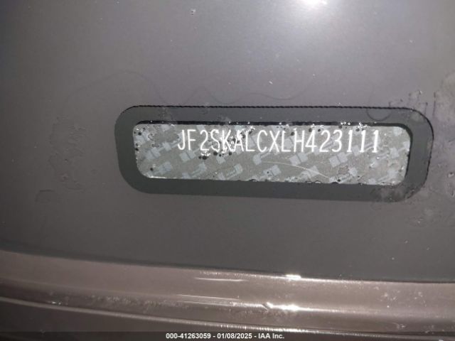 JF2SKALCXLH423111 Subaru Forester Sport