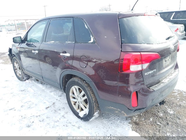 KIA SORENTO LX 2014 5XYKT3A65EG456842 Image 3