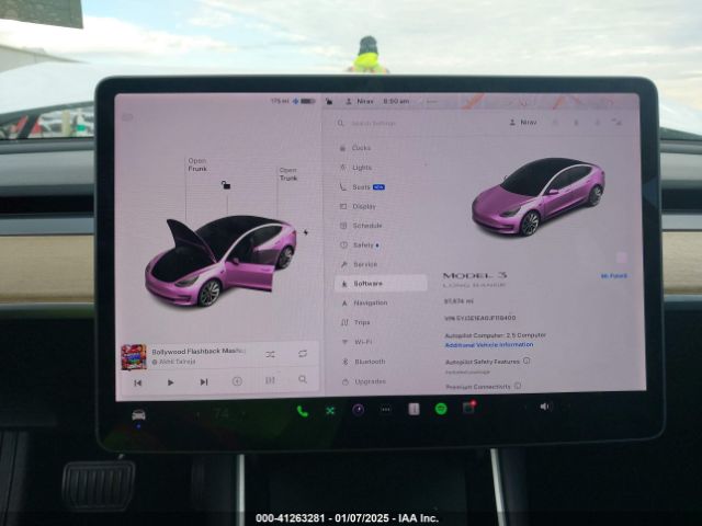 5YJ3E1EA0JF118400 Tesla Model 3 Long Range/mid Range