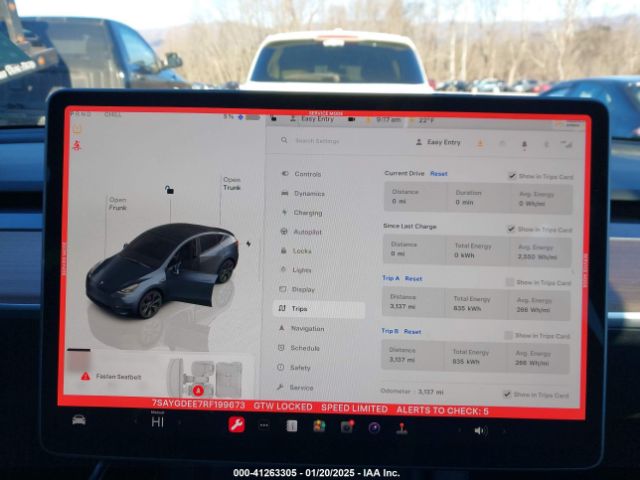 7SAYGDEE7RF199673 Tesla Model Y Long Range Dual Motor All-wheel Drive