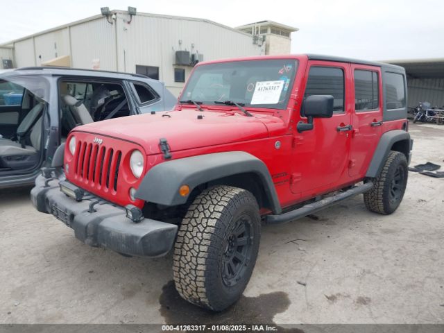 1C4BJWDGXGL201476 Jeep Wrangler Unlimited Sport