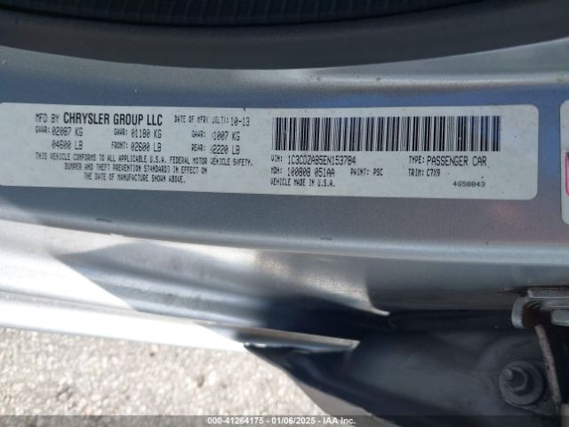 1C3CDZAB5EN153784 Dodge AVENGER SE