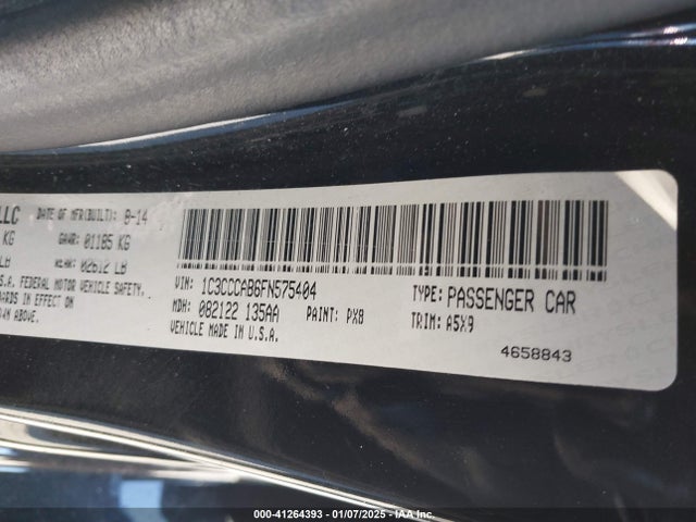 Chrysler 200 Limited 2015 1C3CCCAB6FN575404 Image 9