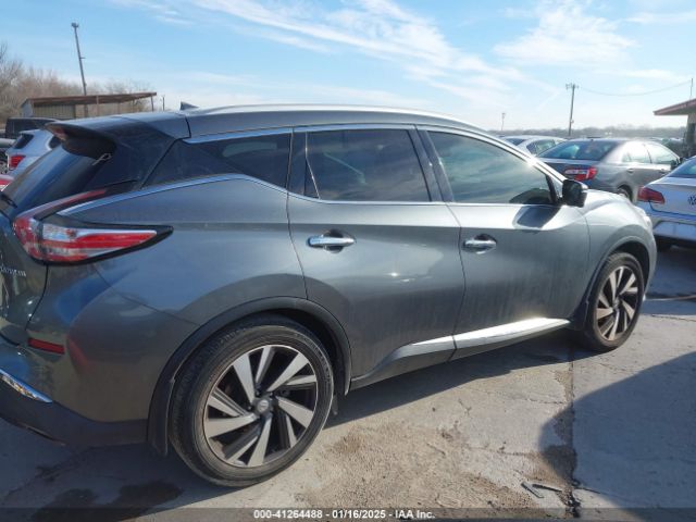 5N1AZ2MG6FN249634 Nissan Murano Platinum