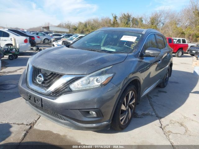 5N1AZ2MG6FN249634 Nissan Murano Platinum