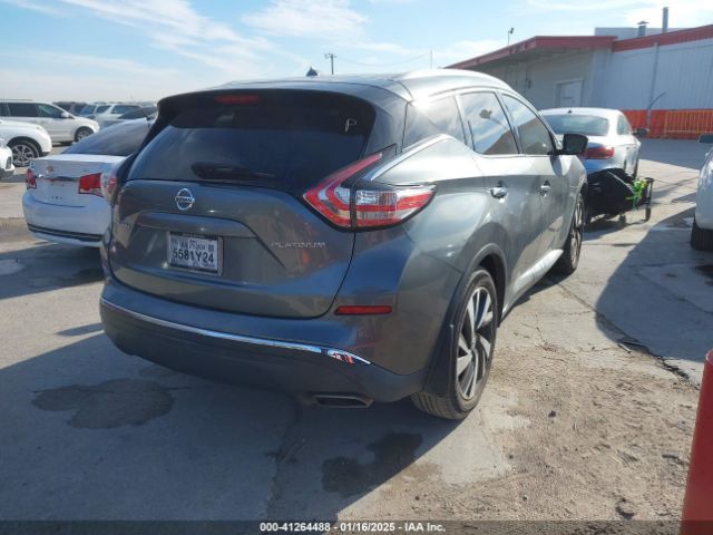 5N1AZ2MG6FN249634 Nissan Murano Platinum