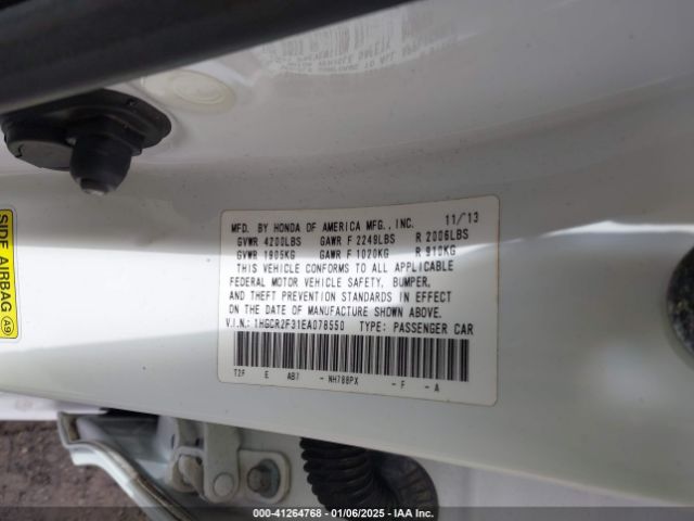 1HGCR2F31EA078550 Honda ACCORD LX