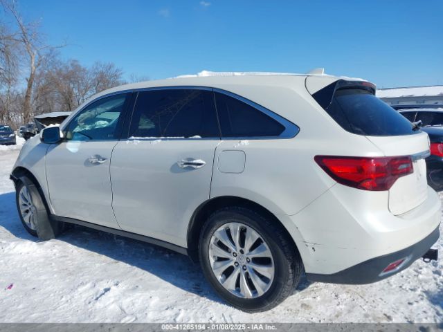 5FRYD4H43EB037671 Acura Mdx Technology Package