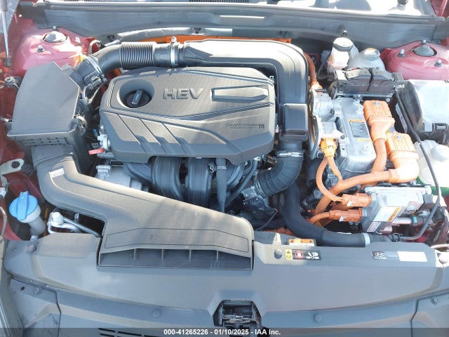 KMHL24JJ1LA009550 Hyundai Sonata Hybrid Blue