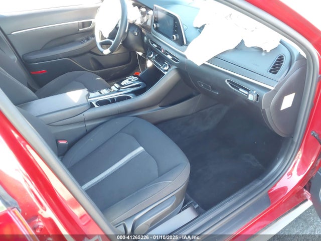 KMHL24JJ1LA009550 Hyundai Sonata Hybrid Blue