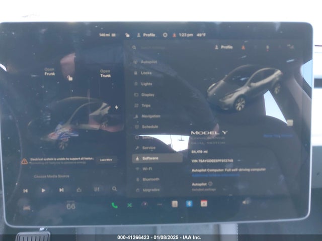 7SAYGDEE5PF913748 Tesla Model Y