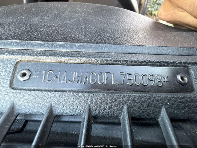 1C4AJWAG0FL750098 Jeep Wrangler Willys Wheeler