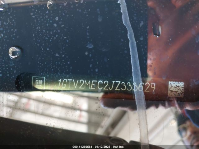 1GTV2MEC2JZ333629 GMC Sierra 1500 Sle