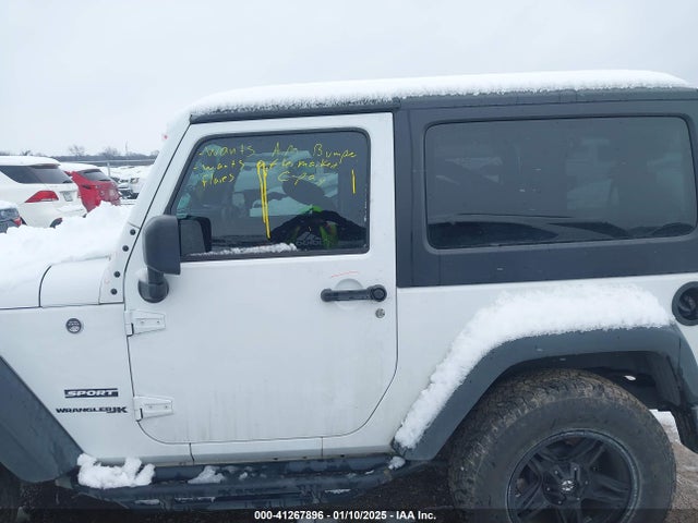 1C4AJWAG8JL888383 Jeep Wrangler Jk Sport S 4x4