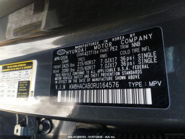 KM8HACAB0RU164576 Hyundai Kona Se