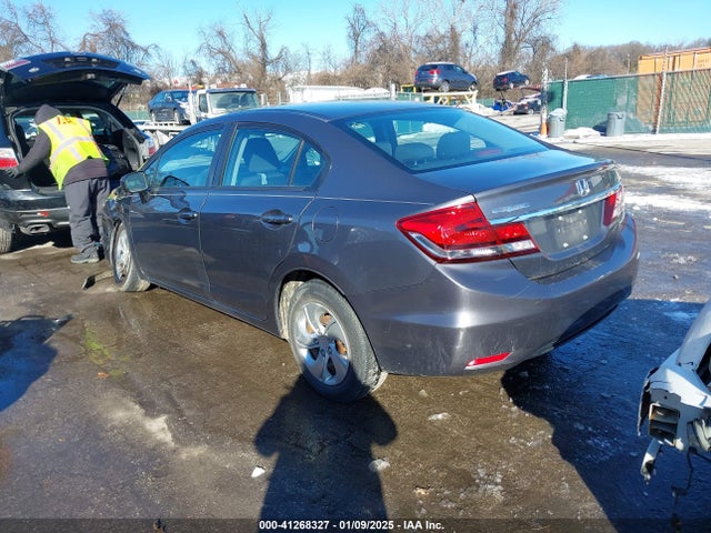 Honda Civic Lx 2014 2HGFB2F55EH524154 Image 3