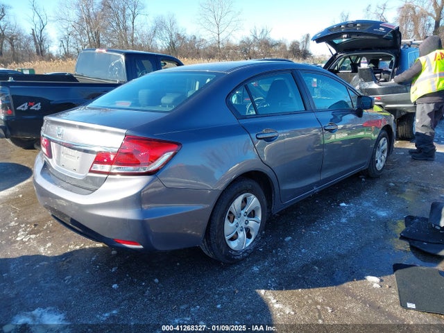 Honda Civic Lx 2014 2HGFB2F55EH524154 Image 4