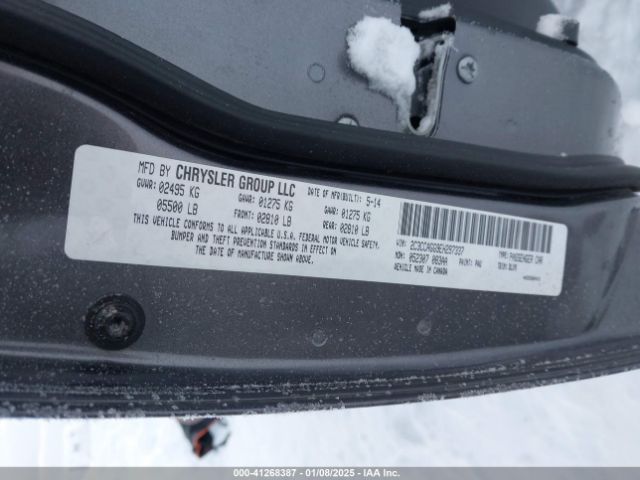 2014 CHRYSLER 300 2C3CCAGG9EH297337 Photo 8