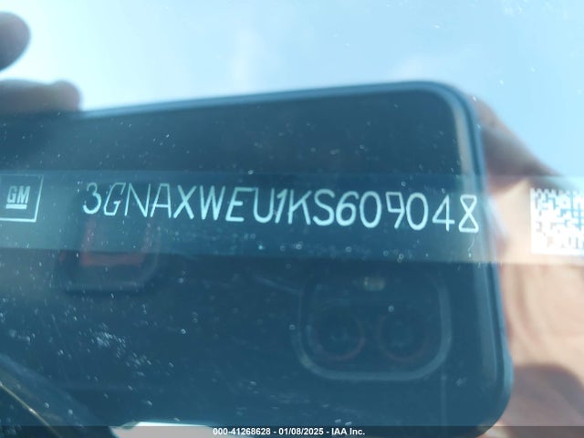 3GNAXWEU1KS609048 Chevrolet EQUINOX LT