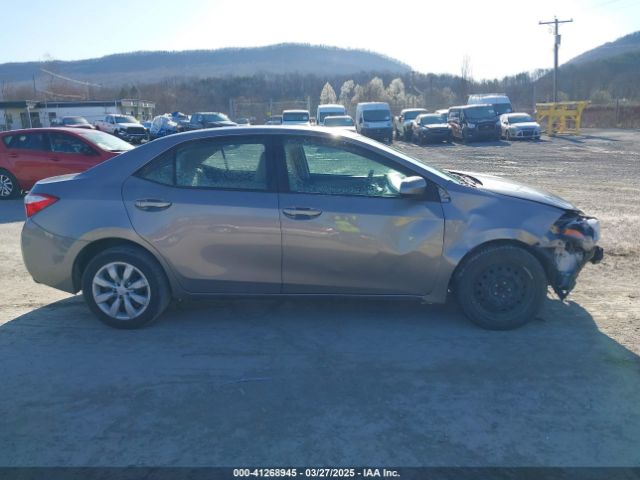 2T1BURHE8GC704657 Toyota COROLLA LE