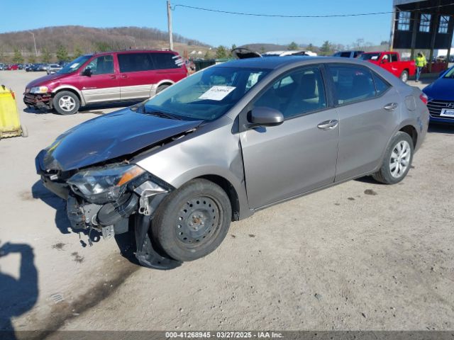2T1BURHE8GC704657 Toyota COROLLA LE