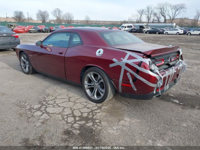 2C3CDZBT8MH593707 Dodge Challenger R/t