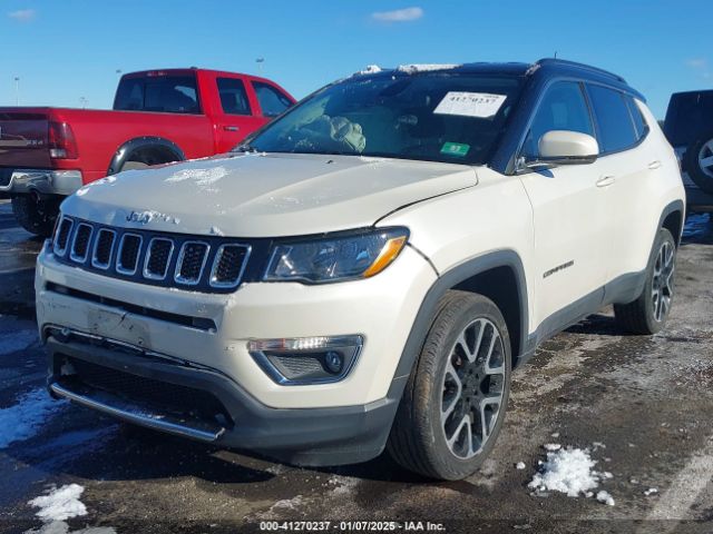 3C4NJDCB7JT458128 Jeep Compass Limited 4x4