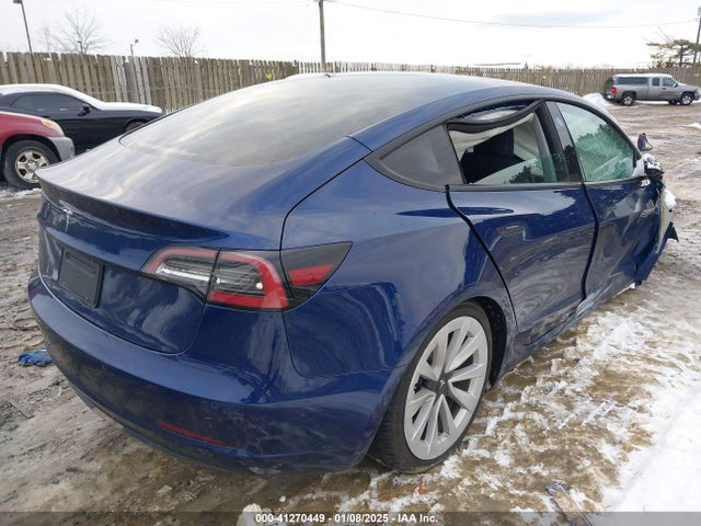 2022 TESLA MODEL 3 5YJ3E1EA7NF289117 Photo 3