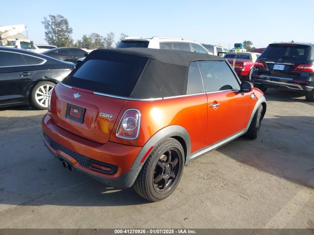 2013 MINI CONVERTIBLE WMWZP3C56DT297515 Photo 3