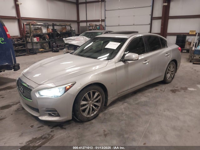 Продажа на аукционе авто 2014 Infiniti Q50, vin: JN1BV7APXEM688977, номер лота: 41271013